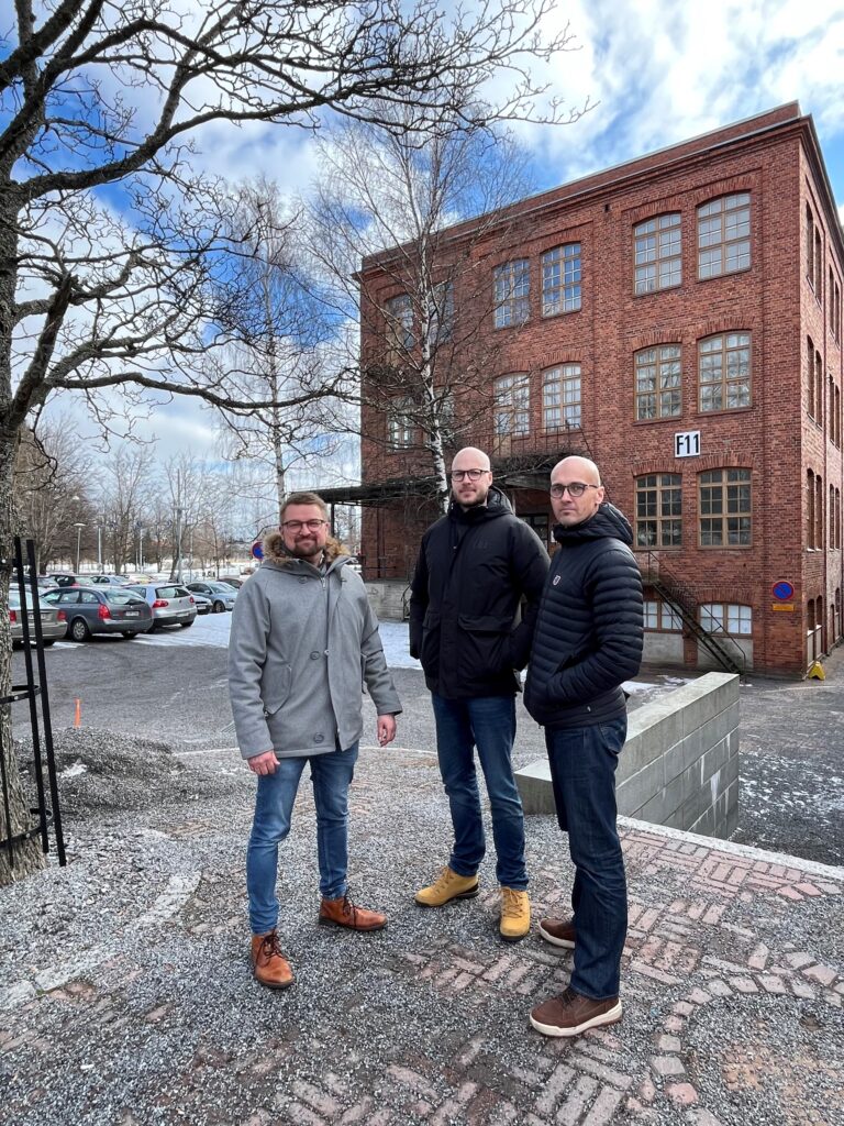 Petteri Saarinen, Pekka Volama, Mikko Harju.
